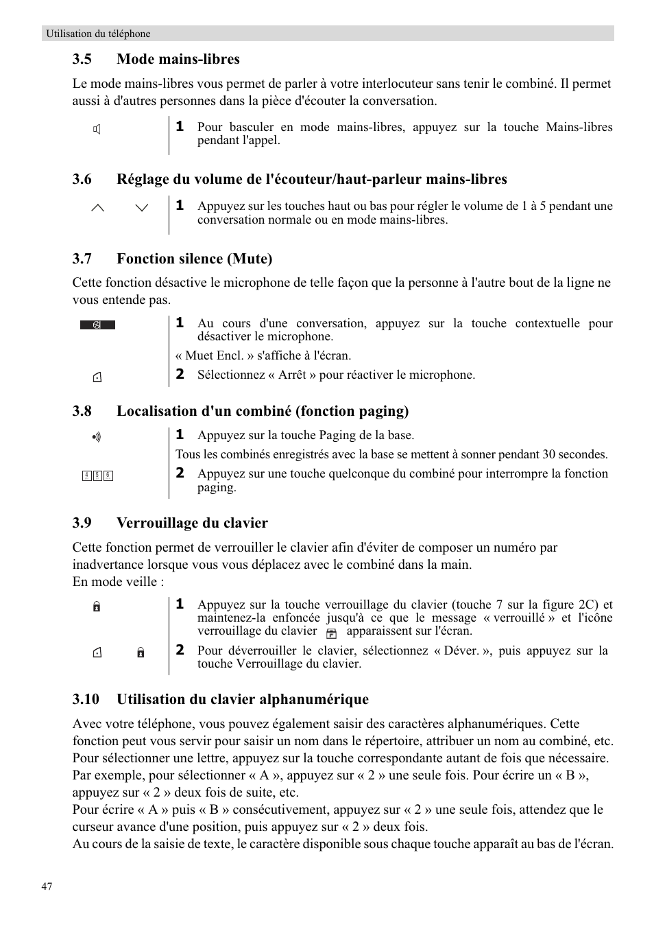 Topcom BUTLER 5710 User Manual | Page 64 / 220