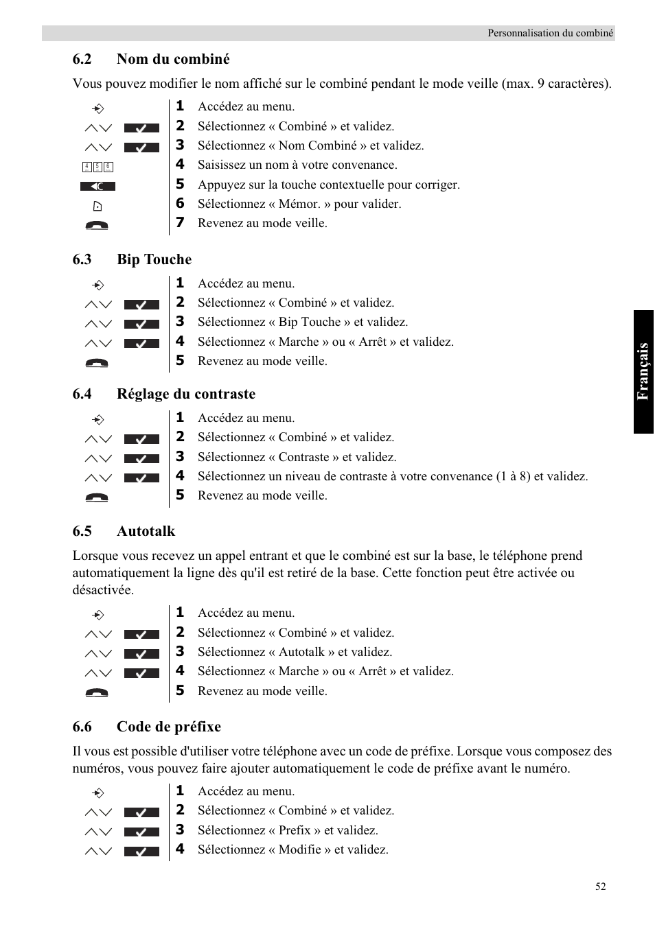 Topcom BUTLER 5710 User Manual | Page 69 / 220