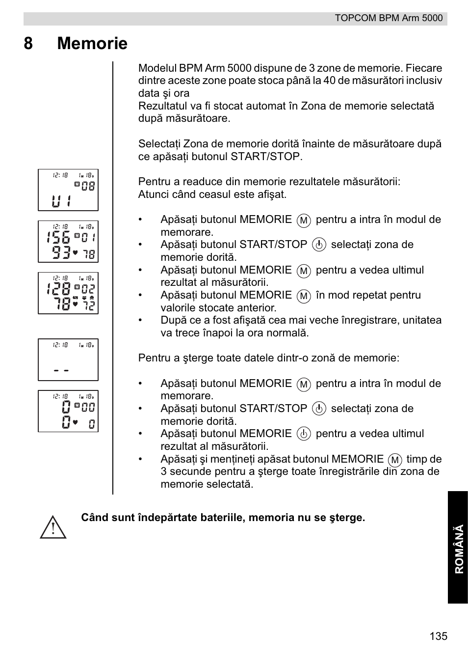 Topcom BPM ARM 5000 User Manual | Page 135 / 160