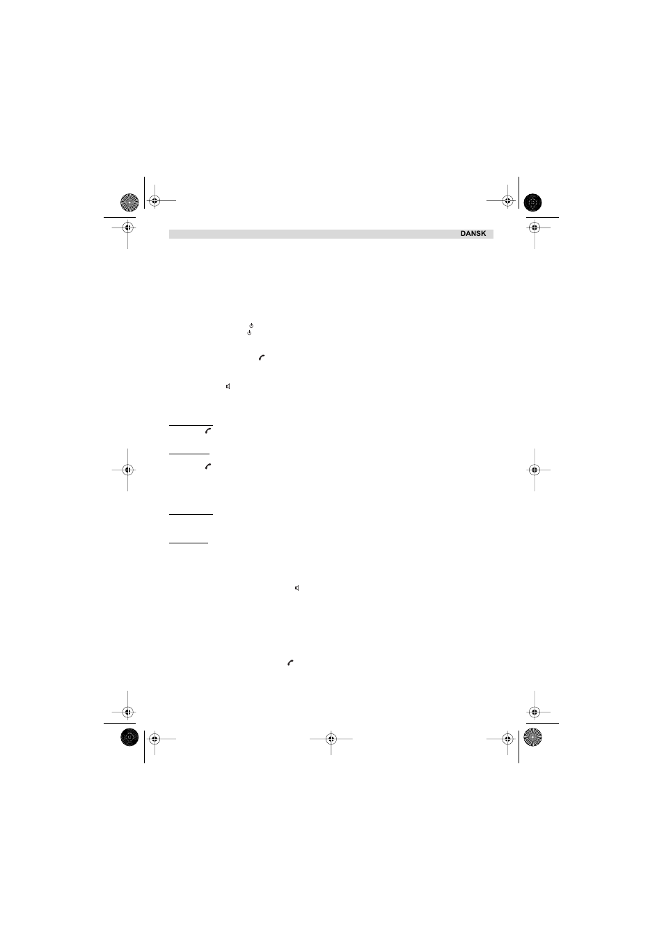 Brug af telefonen | Topcom Butler 2505 User Manual | Page 27 / 96