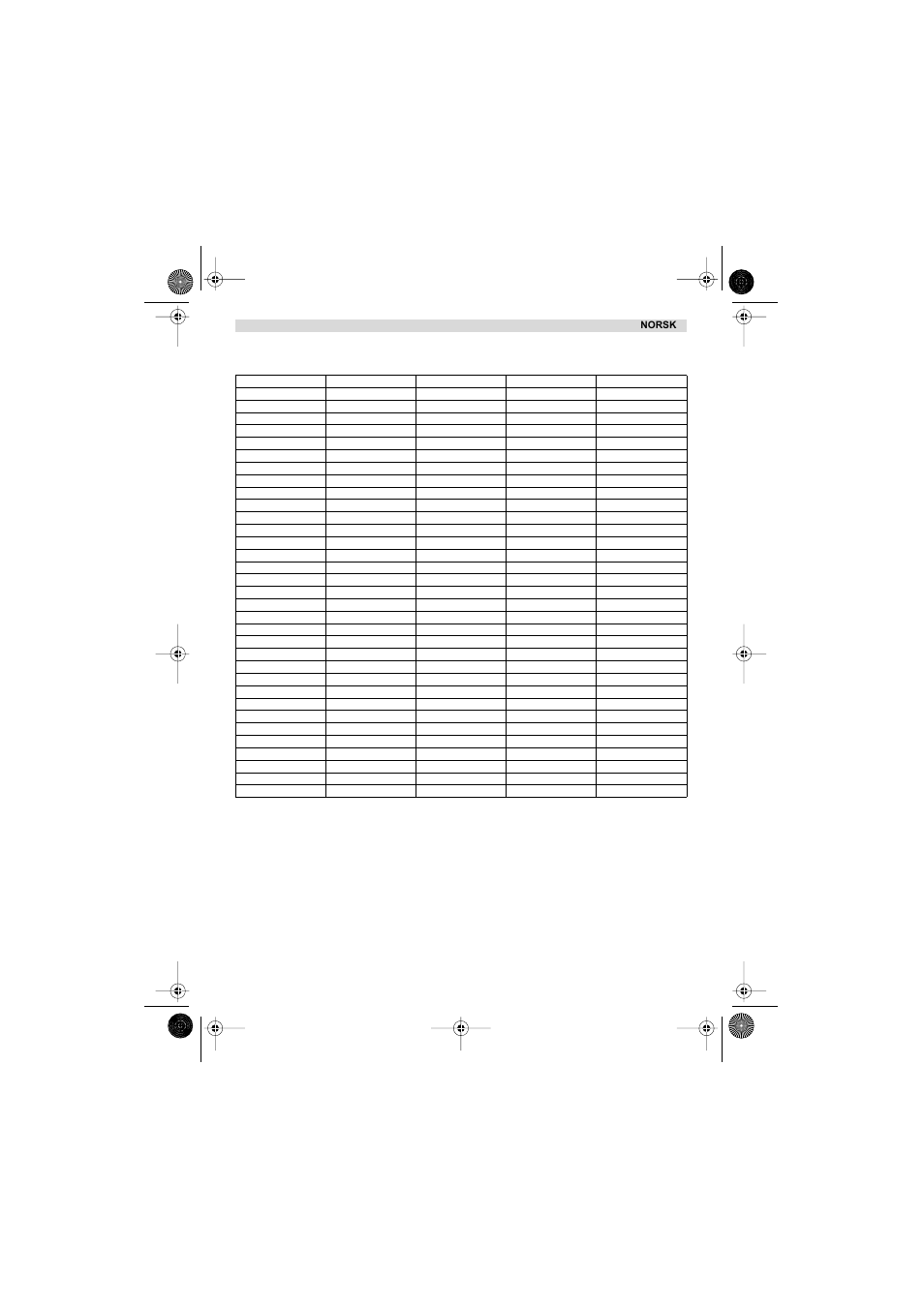 Hurtigreferanse | Topcom Butler 2505 User Manual | Page 55 / 96