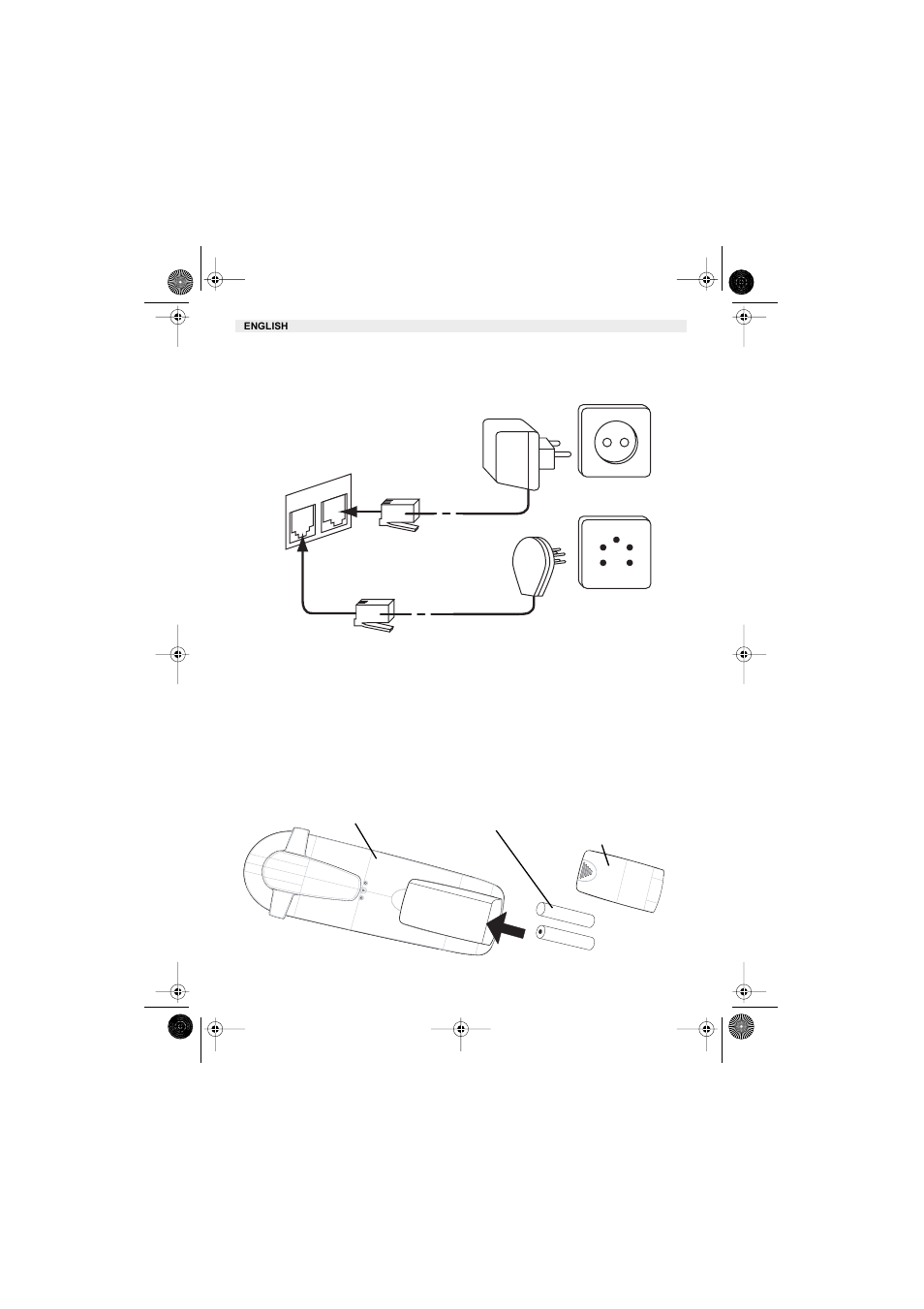 Telephone installation | Topcom Butler 2505 User Manual | Page 80 / 96