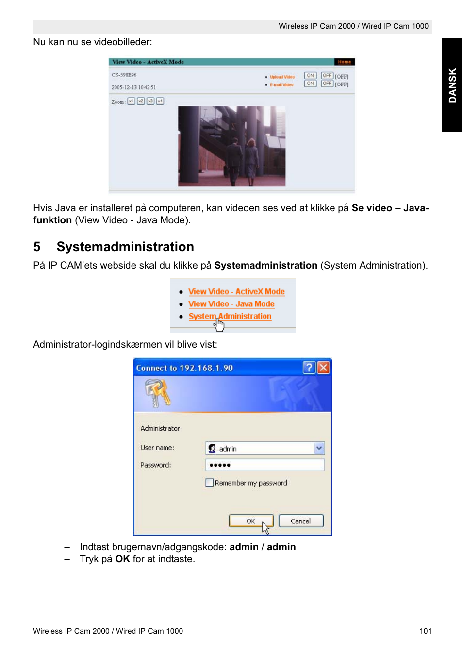 5systemadministration | Topcom HBM 1000 User Manual | Page 101 / 168