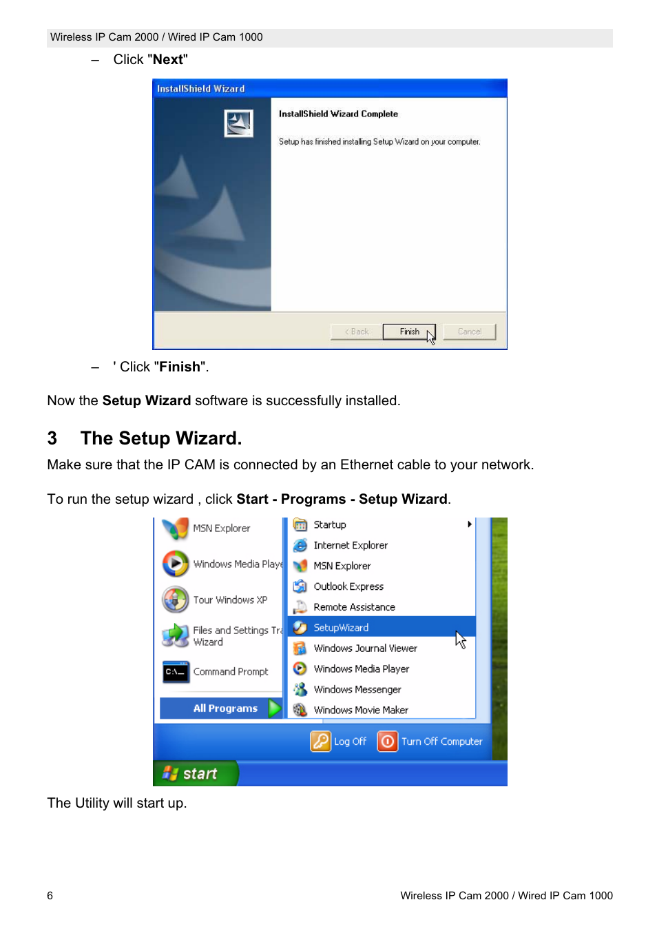 3the setup wizard | Topcom HBM 1000 User Manual | Page 6 / 168