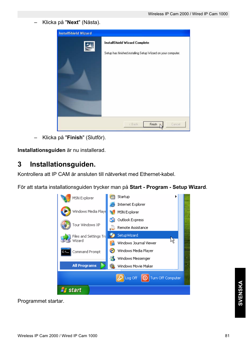 3installationsguiden | Topcom HBM 1000 User Manual | Page 81 / 168