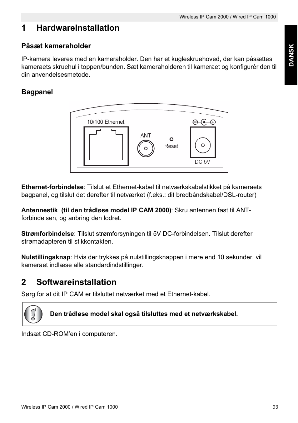 1hardwareinstallation, 2softwareinstallation | Topcom HBM 1000 User Manual | Page 93 / 168