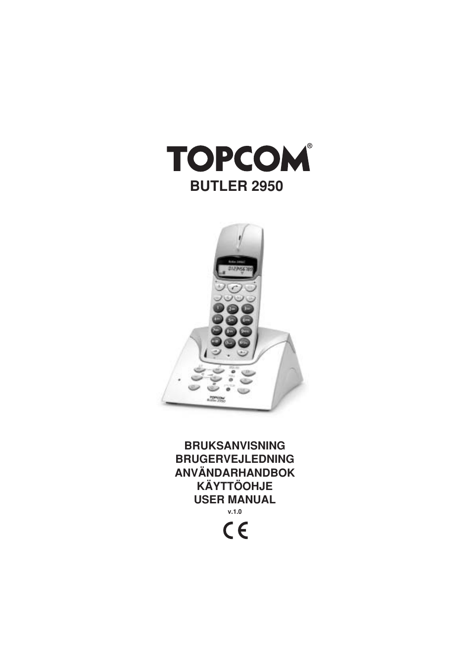 Topcom BUTLER 2950 User Manual | 80 pages