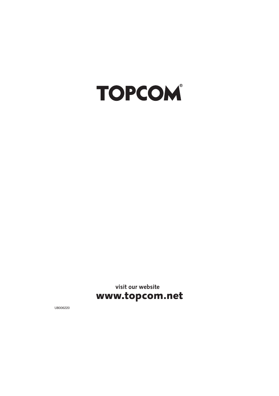 Topcom BUTLER 2950 User Manual | Page 80 / 80