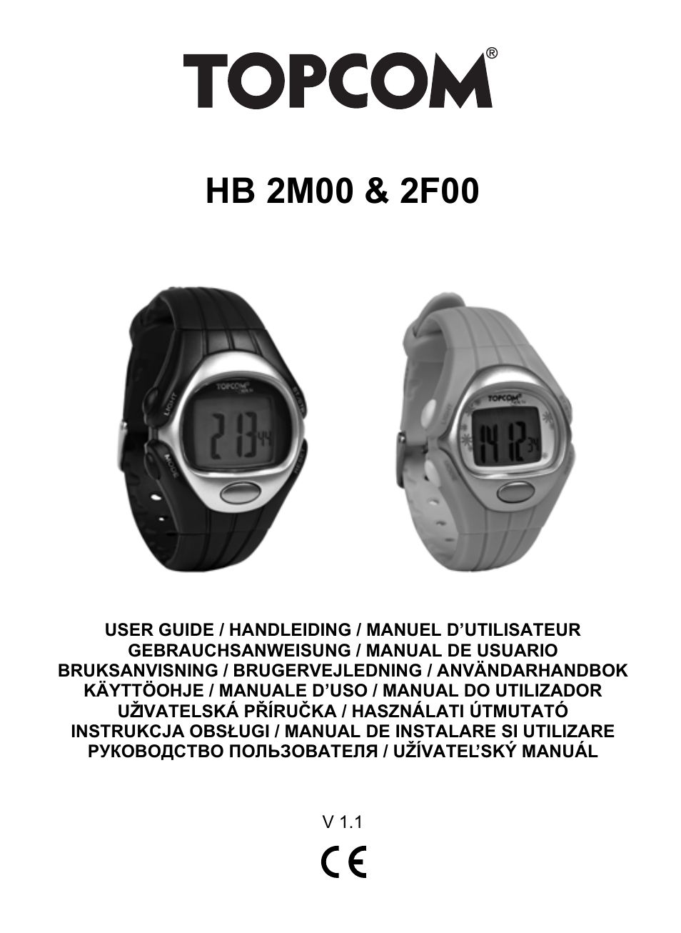 Topcom HB 2M00 User Manual | 128 pages