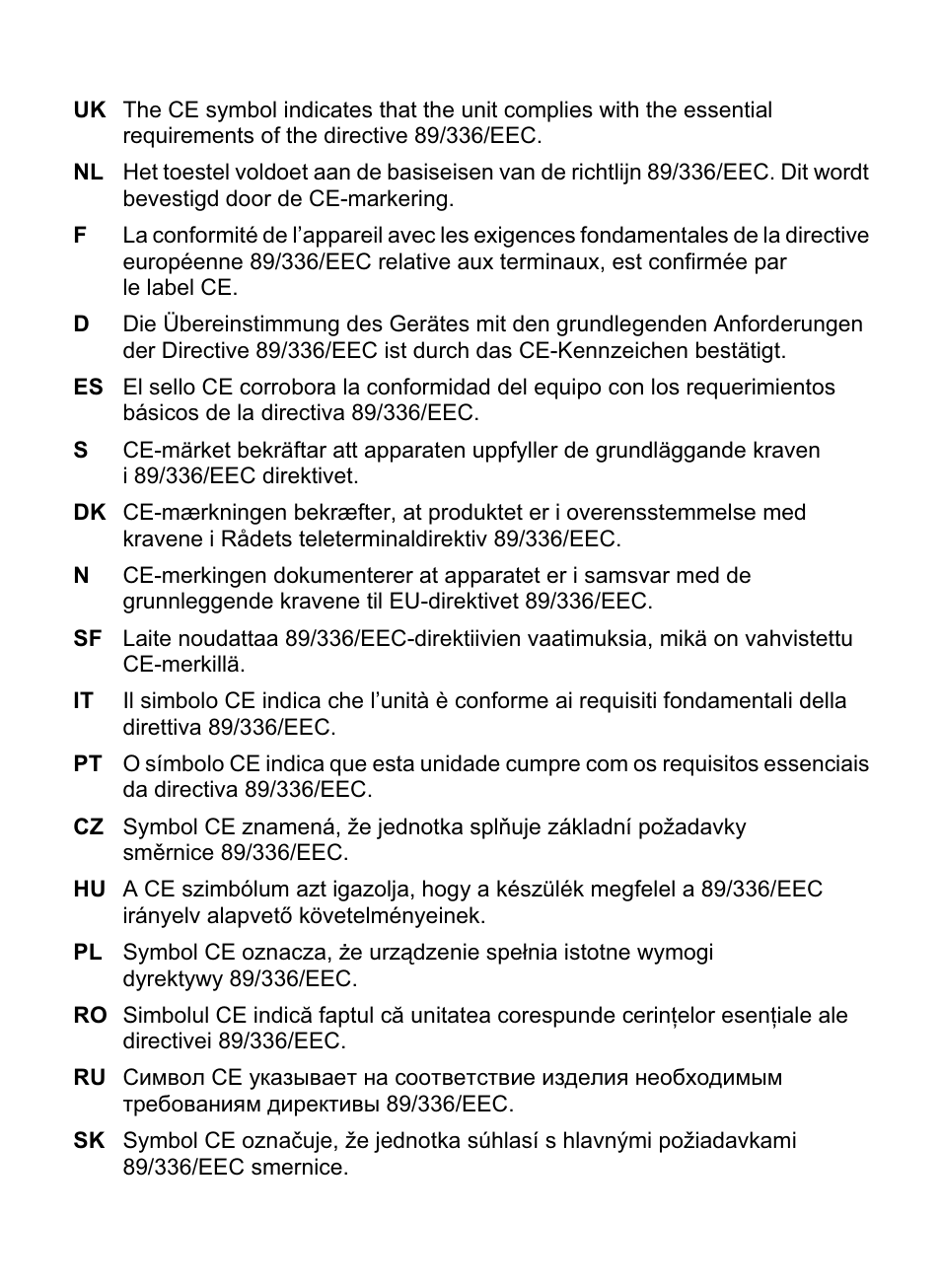 Topcom HB 2M00 User Manual | Page 2 / 128