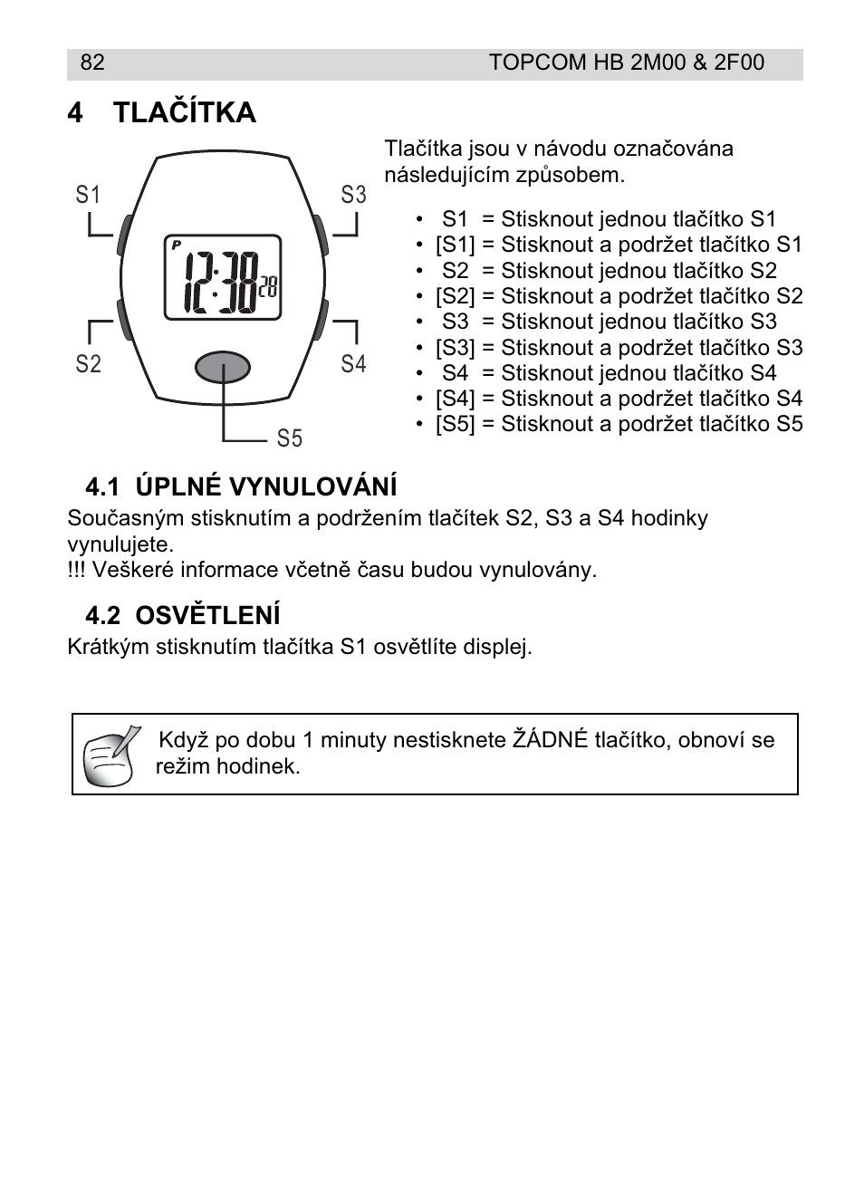 4tlaýítka | Topcom HB 2M00 User Manual | Page 82 / 128