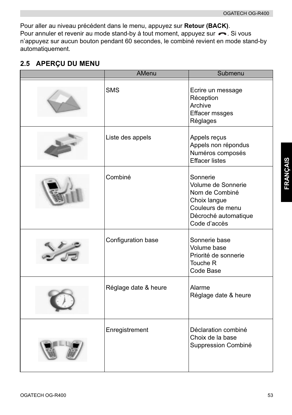 Topcom OGATECH OG-R400 User Manual | Page 53 / 128