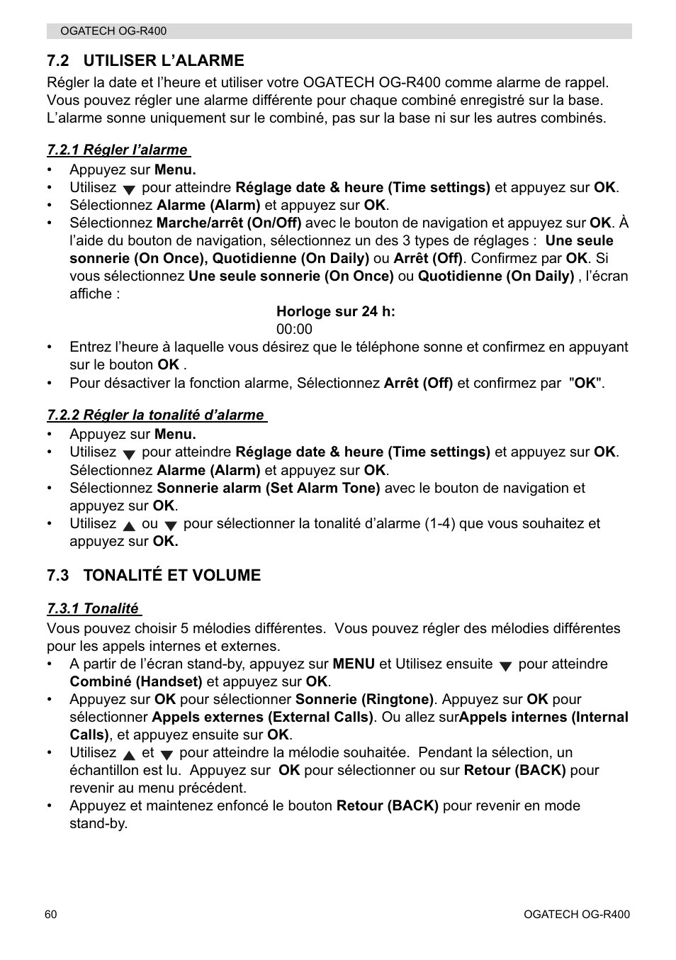 Topcom OGATECH OG-R400 User Manual | Page 60 / 128