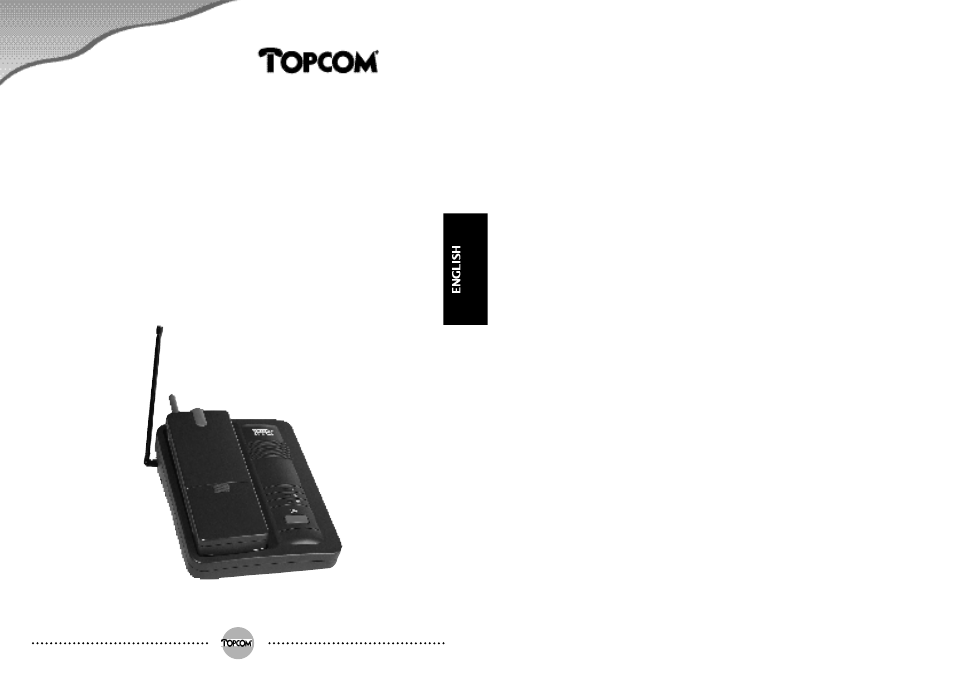 Topcom MIRA 100 User Manual | 11 pages