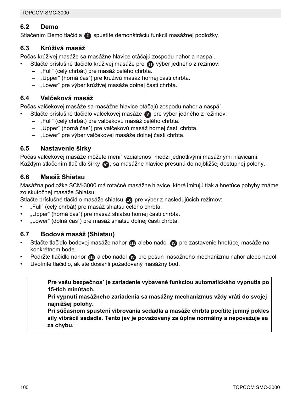 Topcom SMC-3000 User Manual | Page 100 / 104