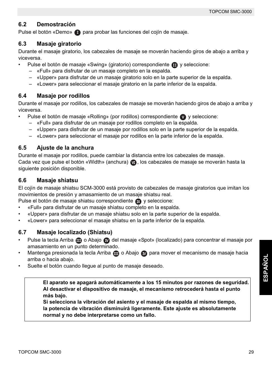 Topcom SMC-3000 User Manual | Page 29 / 104