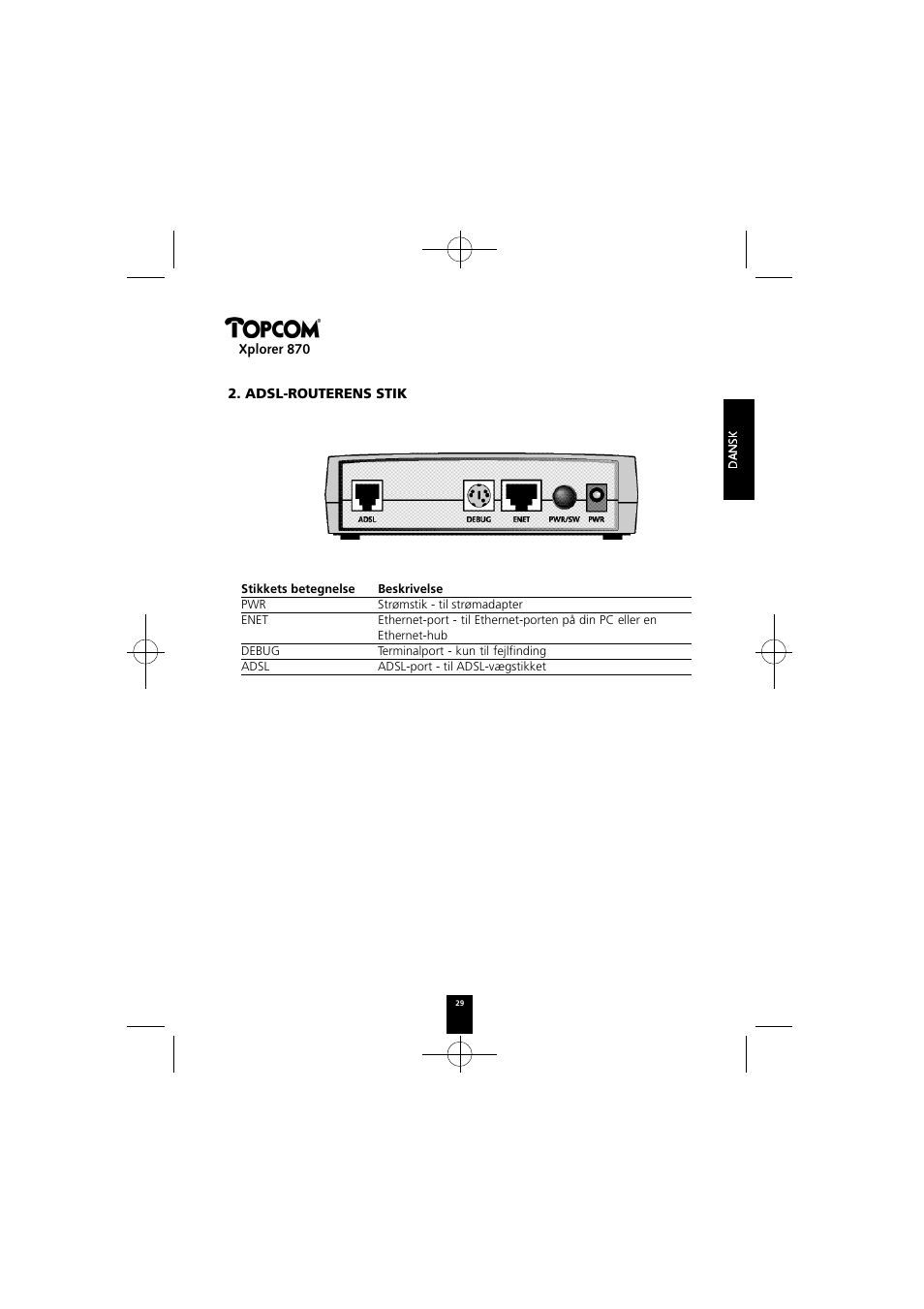 Topcom Xplorer 870 User Manual | Page 29 / 96