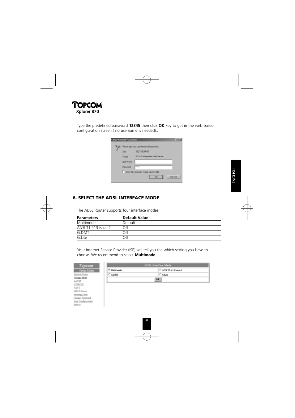 Topcom Xplorer 870 User Manual | Page 81 / 96