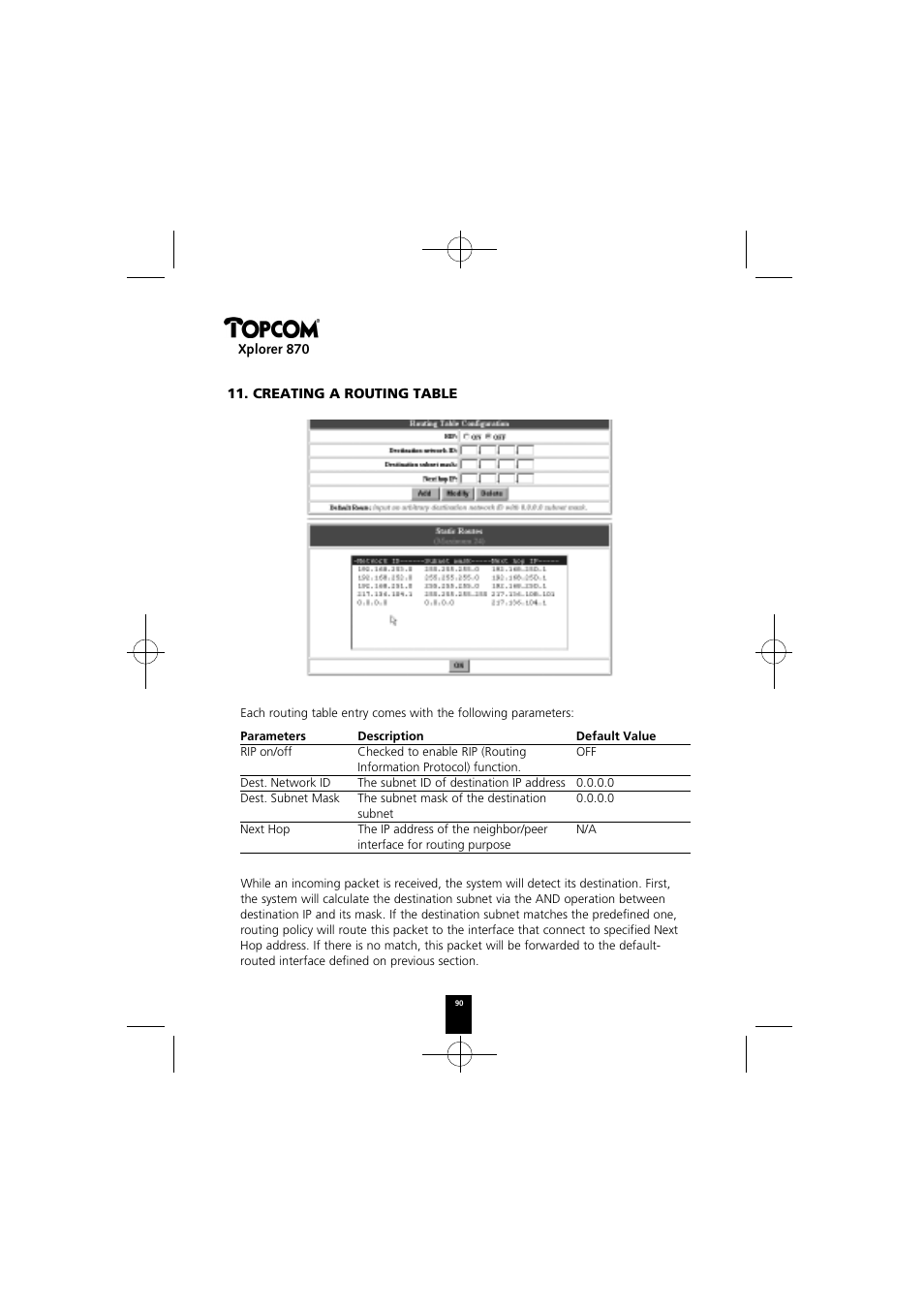 Topcom Xplorer 870 User Manual | Page 90 / 96