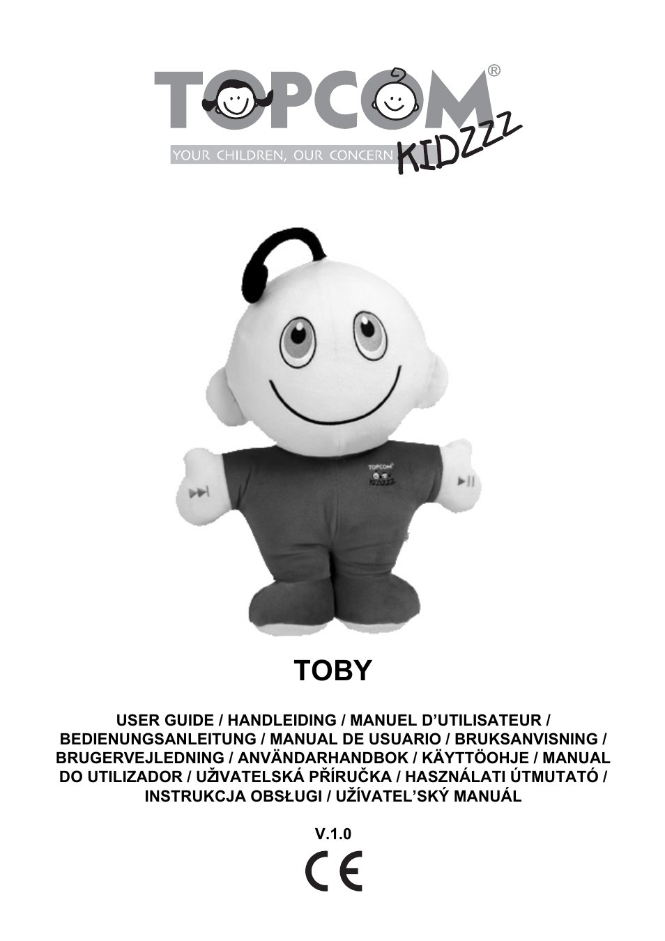 Topcom Toby User Manual | 76 pages