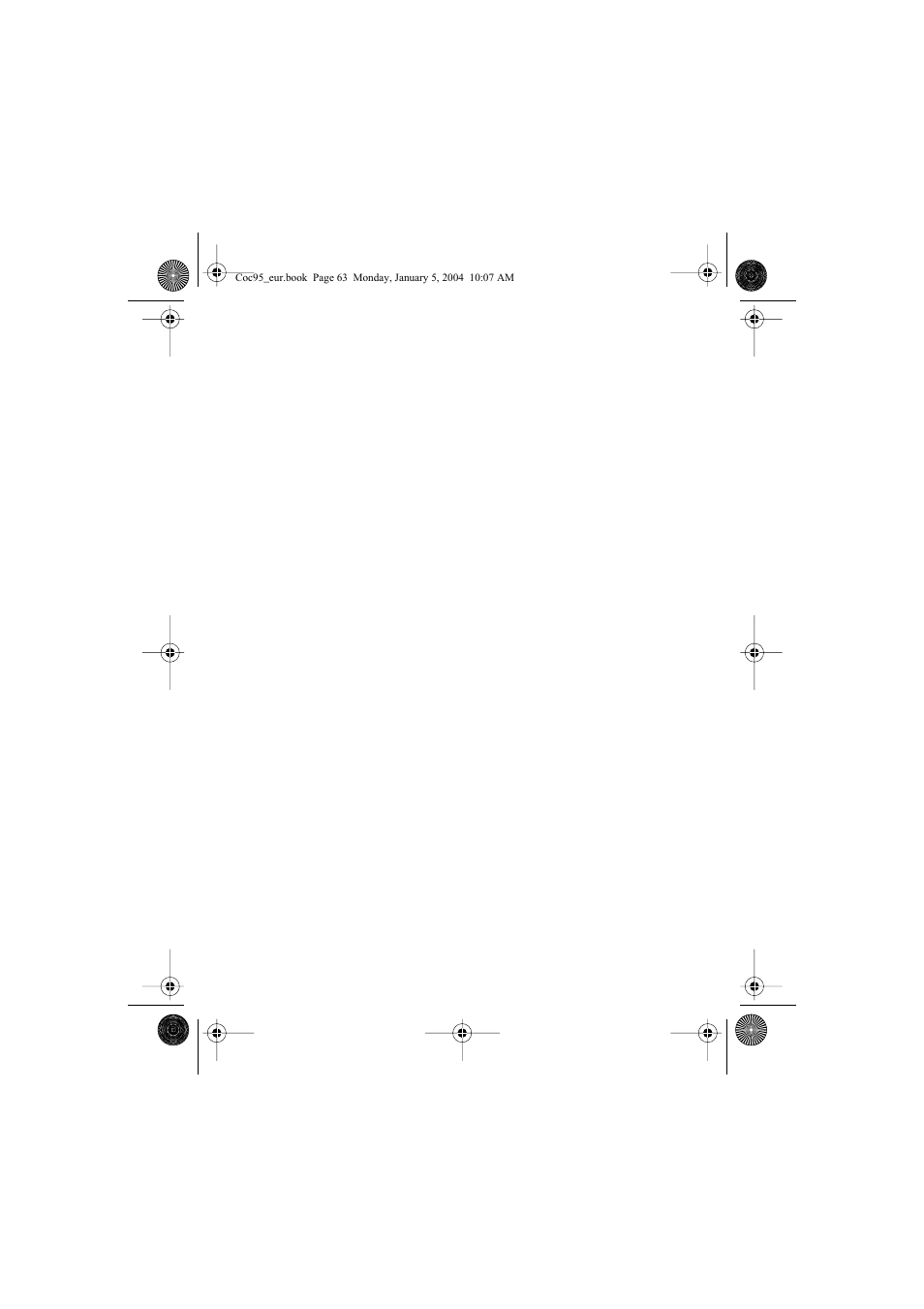 Topcom Cocoon 95 User Manual | Page 63 / 64