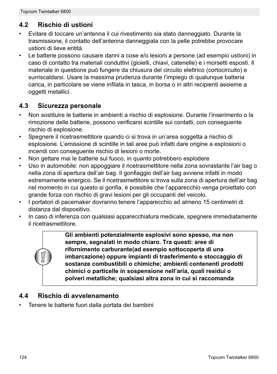 Topcom Twintalker 6800 User Manual | Page 124 / 236