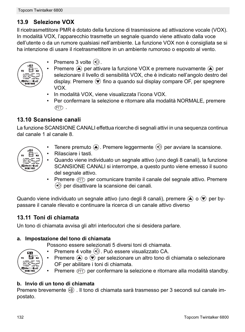 Topcom Twintalker 6800 User Manual | Page 132 / 236