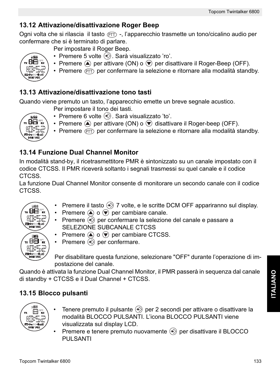 Topcom Twintalker 6800 User Manual | Page 133 / 236