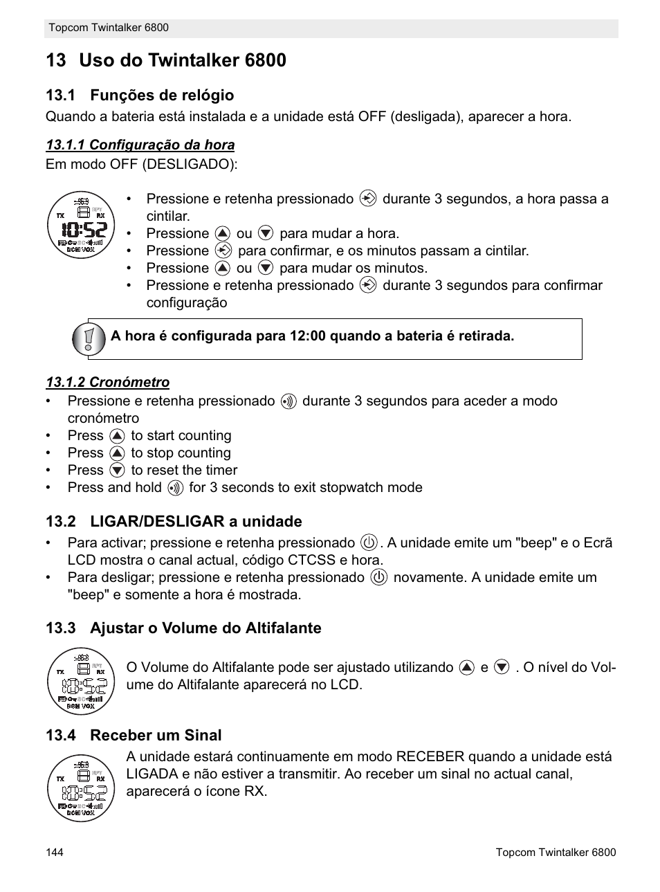 Topcom Twintalker 6800 User Manual | Page 144 / 236