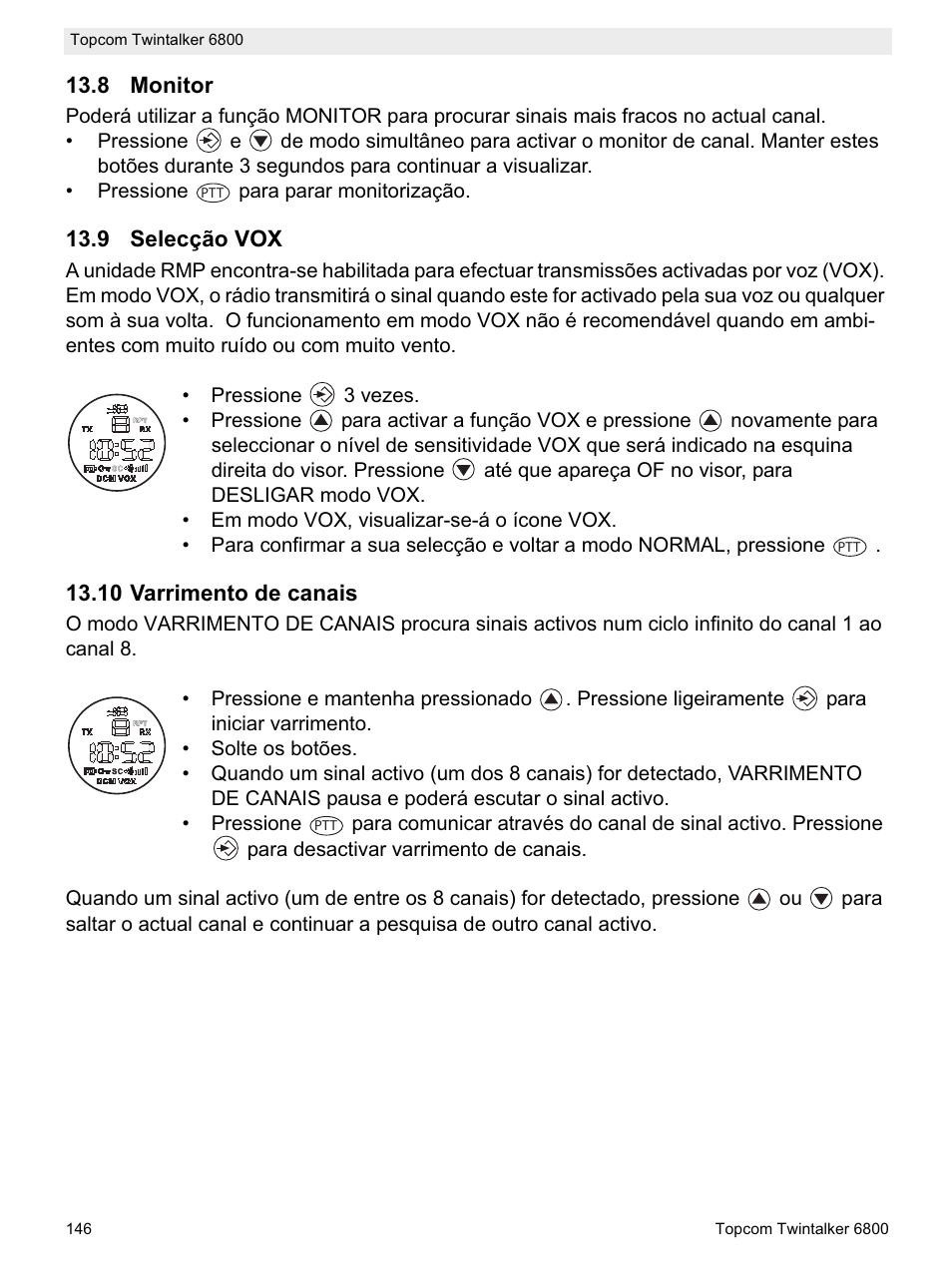 Topcom Twintalker 6800 User Manual | Page 146 / 236