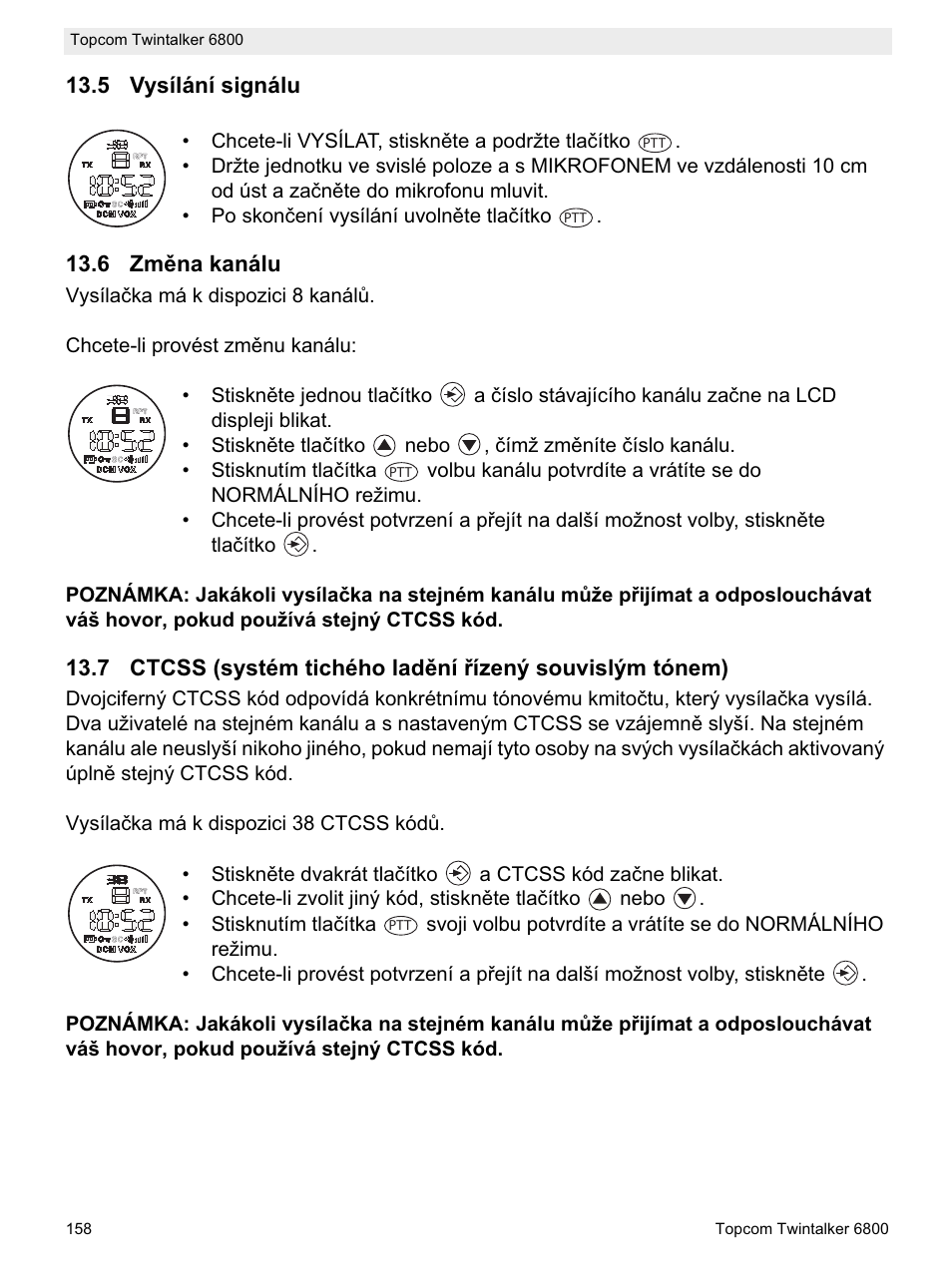 Topcom Twintalker 6800 User Manual | Page 158 / 236