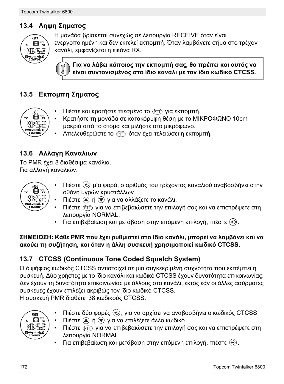 Topcom Twintalker 6800 User Manual | Page 172 / 236