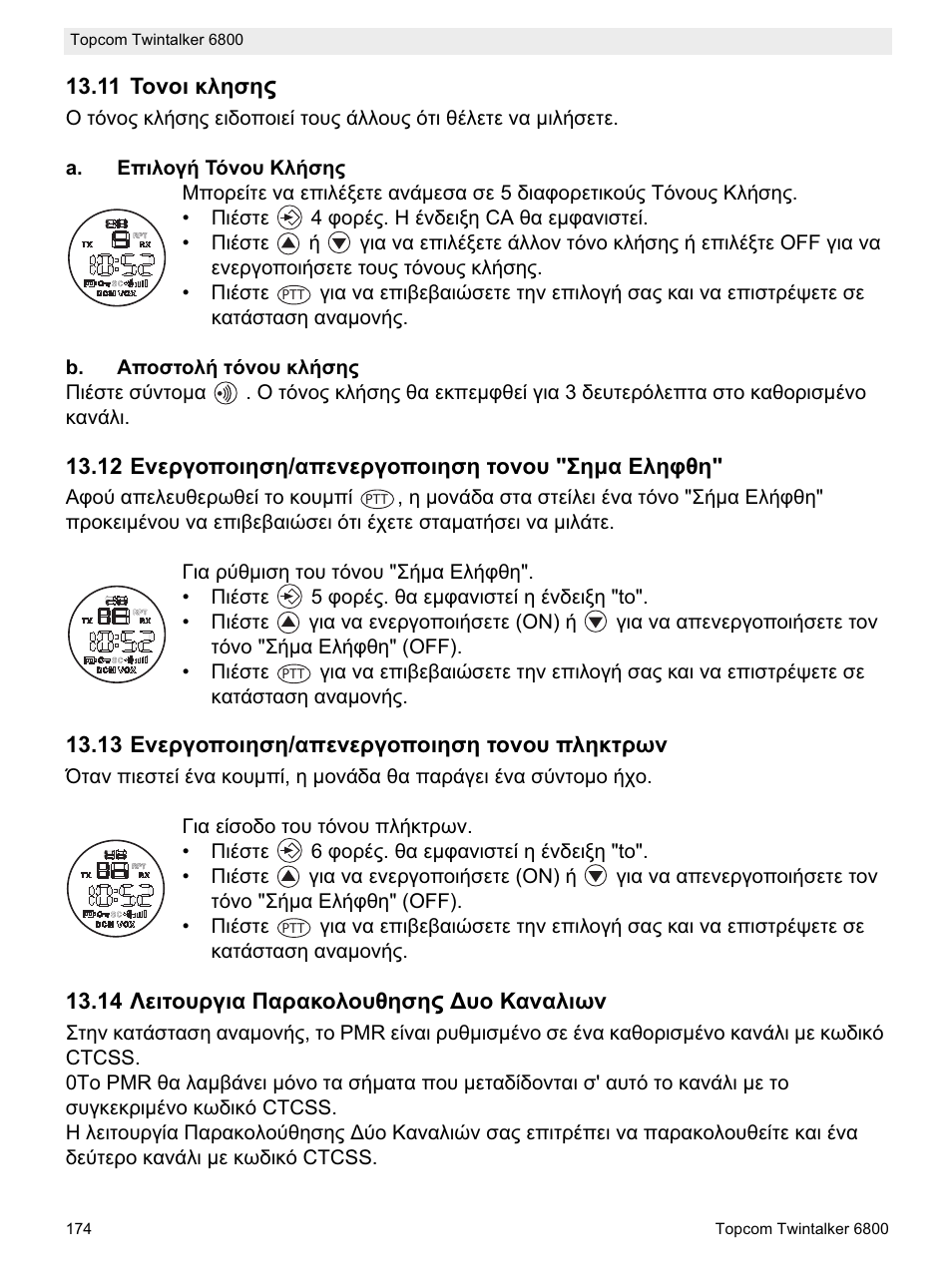 Topcom Twintalker 6800 User Manual | Page 174 / 236