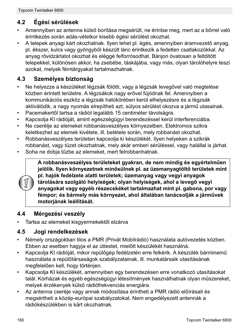 Topcom Twintalker 6800 User Manual | Page 180 / 236