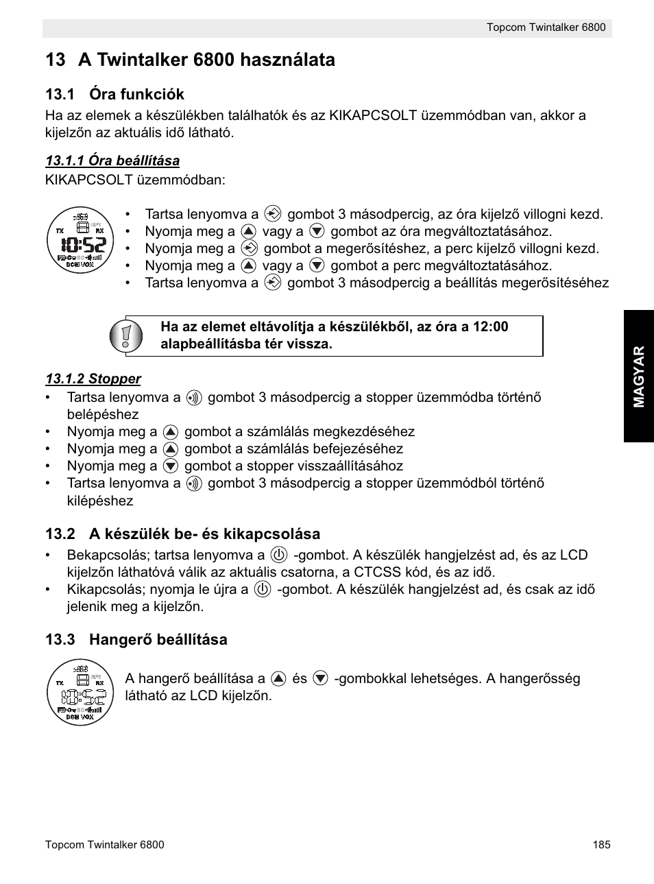 Topcom Twintalker 6800 User Manual | Page 185 / 236