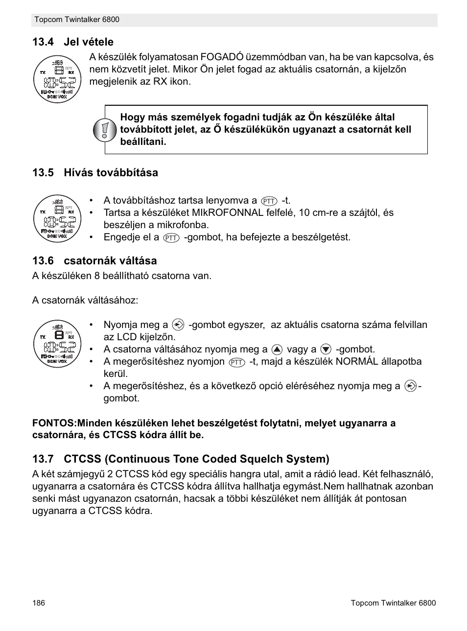 Topcom Twintalker 6800 User Manual | Page 186 / 236