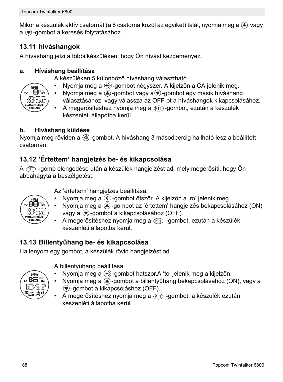 Topcom Twintalker 6800 User Manual | Page 188 / 236