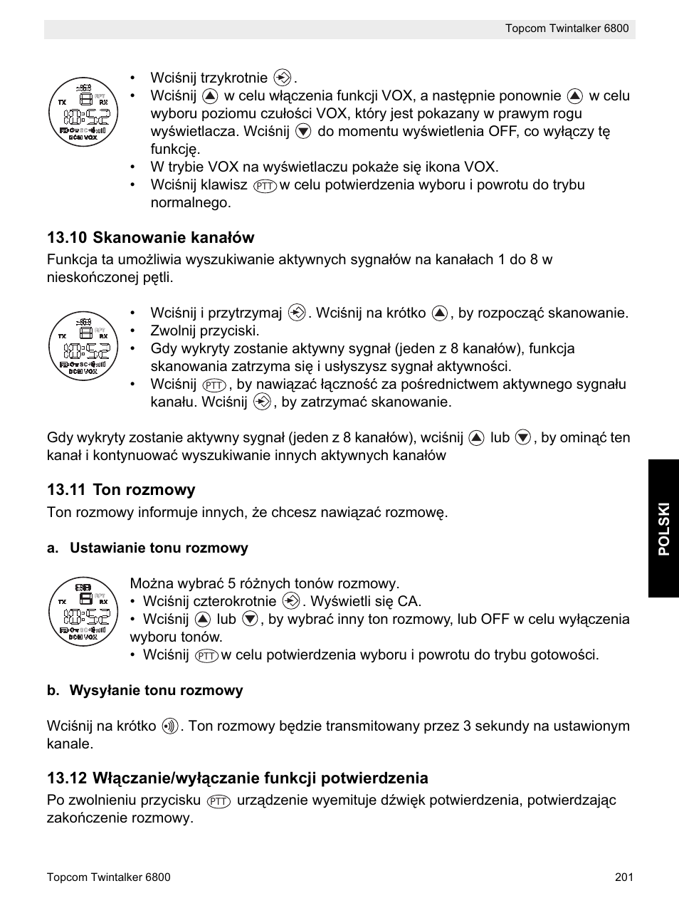 Topcom Twintalker 6800 User Manual | Page 201 / 236