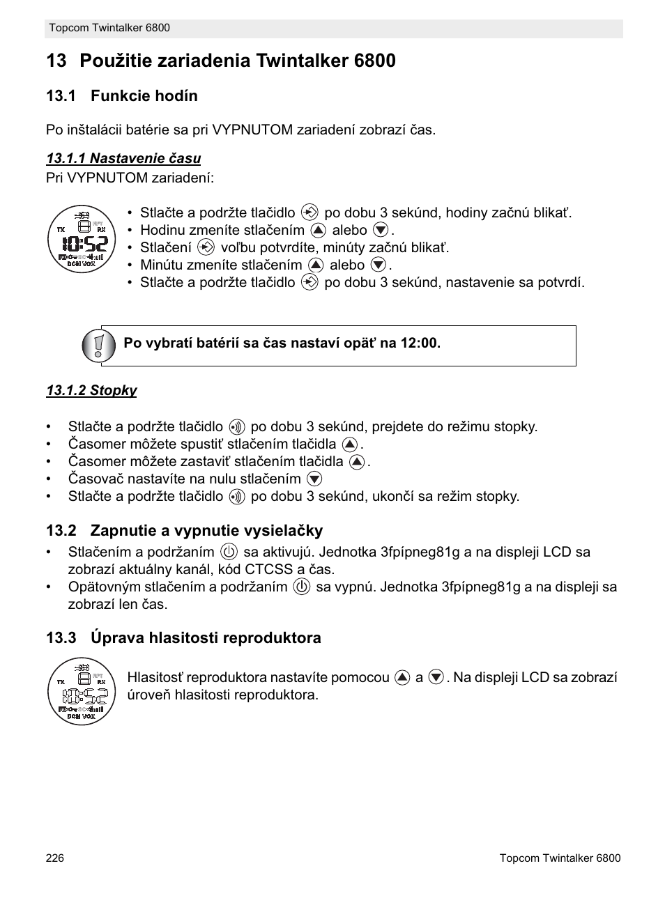 Topcom Twintalker 6800 User Manual | Page 226 / 236