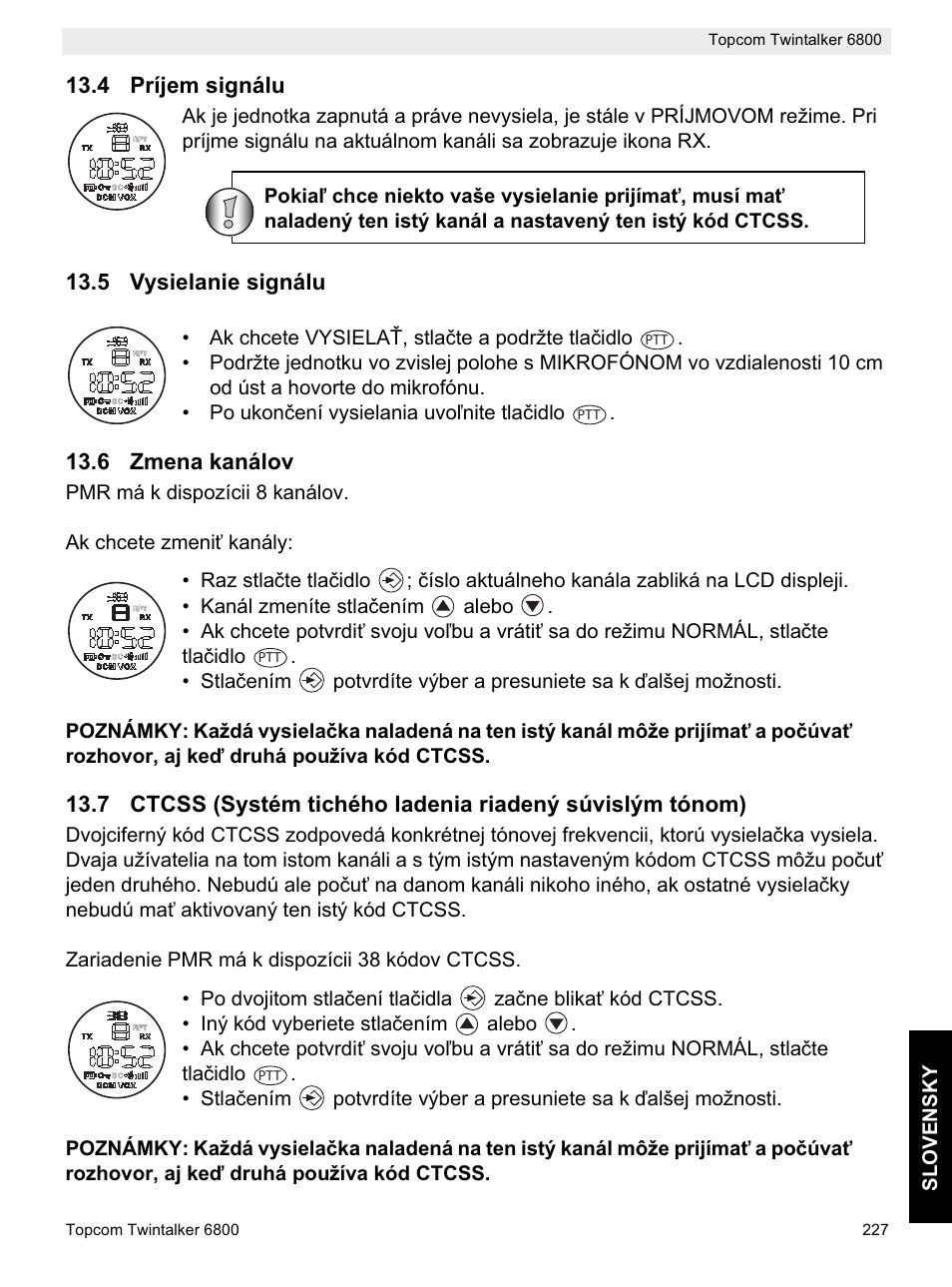 Topcom Twintalker 6800 User Manual | Page 227 / 236