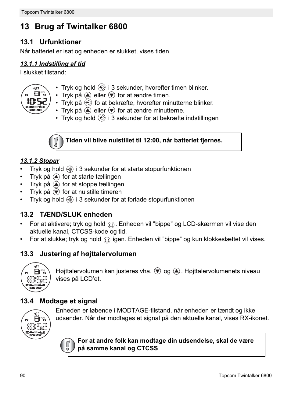 Topcom Twintalker 6800 User Manual | Page 90 / 236