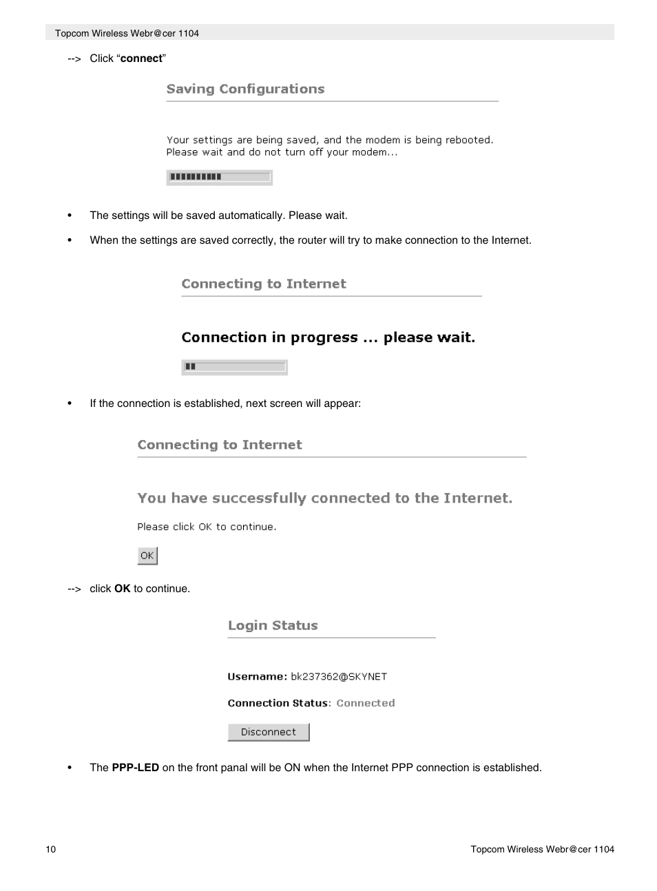 Topcom Wireless Webracer 1104 User Manual | Page 10 / 144