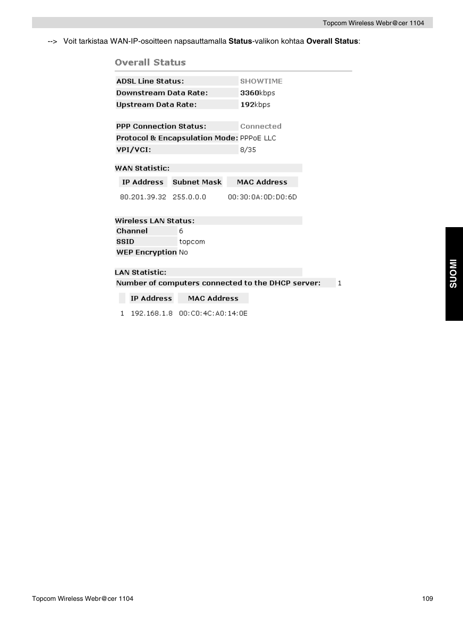 Topcom Wireless Webracer 1104 User Manual | Page 109 / 144