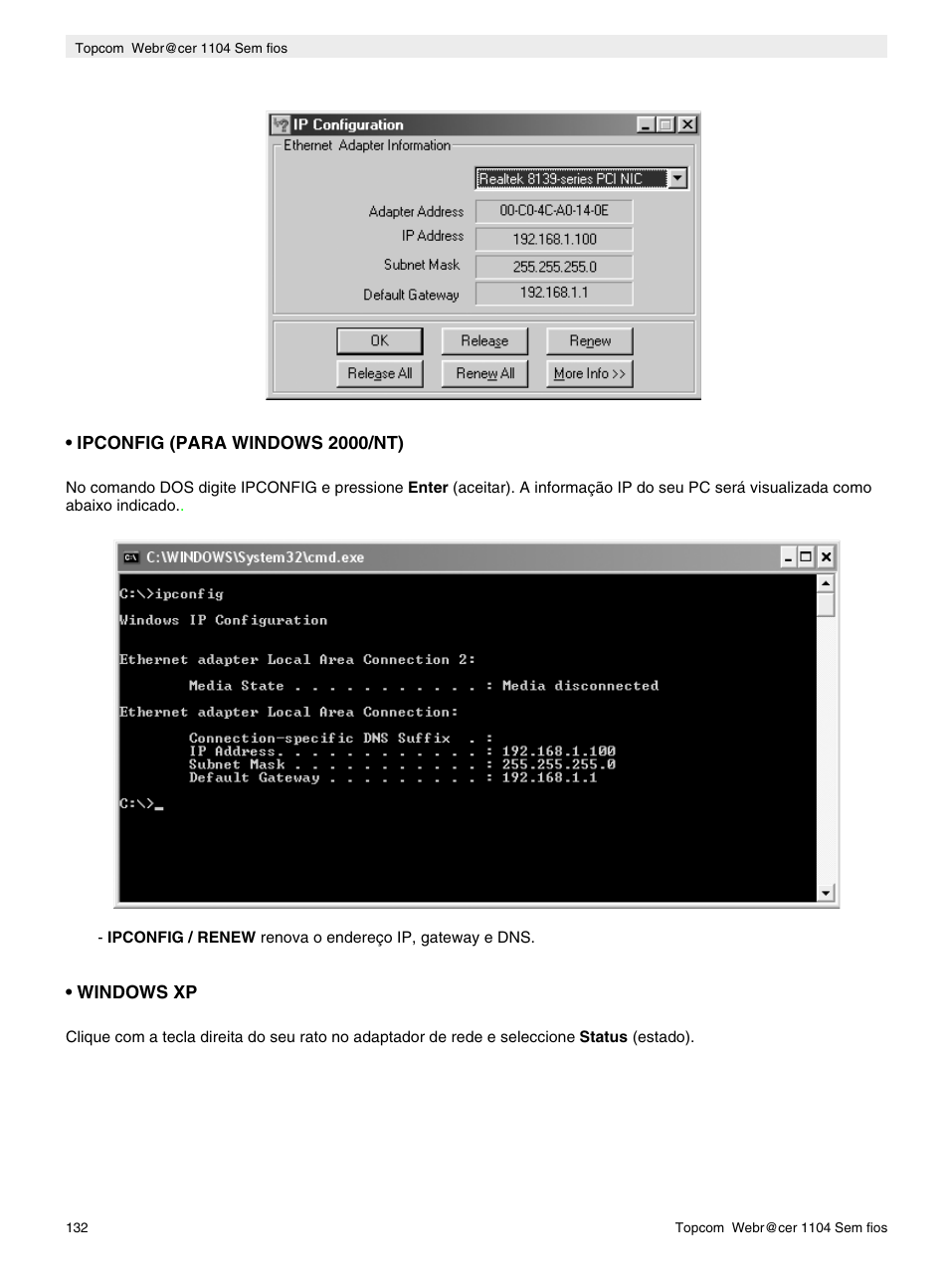 Topcom Wireless Webracer 1104 User Manual | Page 132 / 144