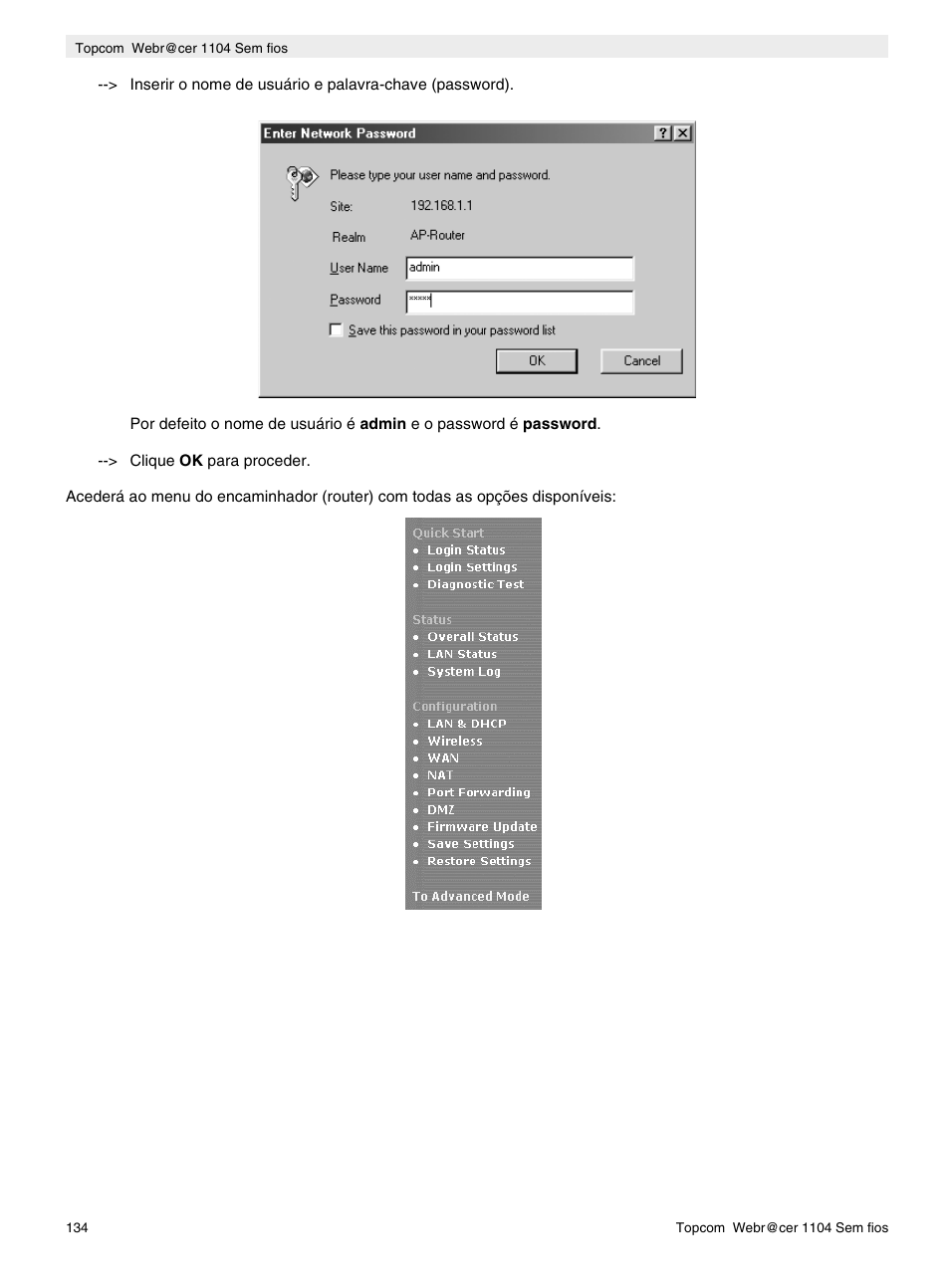 Topcom Wireless Webracer 1104 User Manual | Page 134 / 144