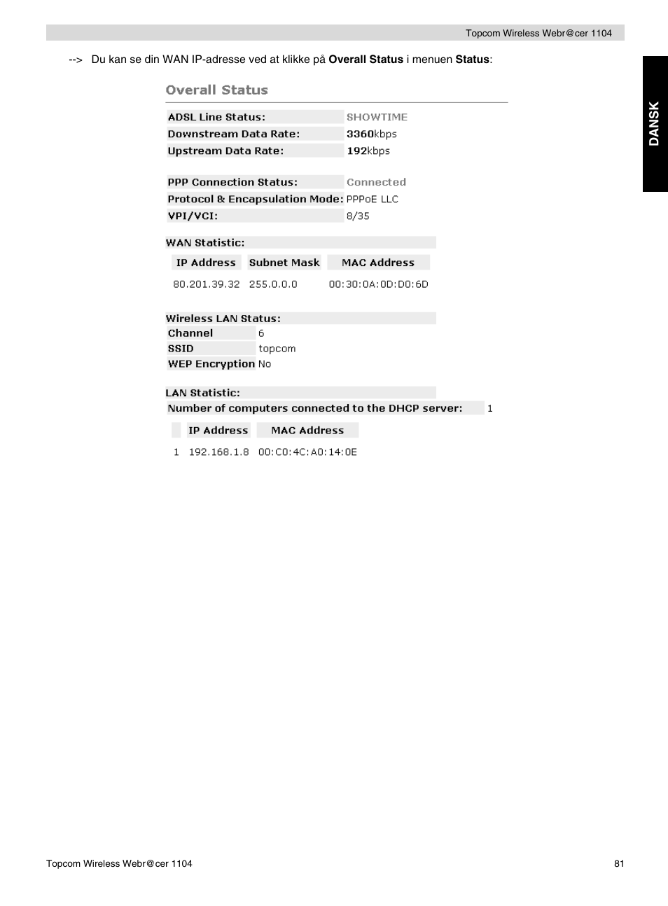 Topcom Wireless Webracer 1104 User Manual | Page 81 / 144