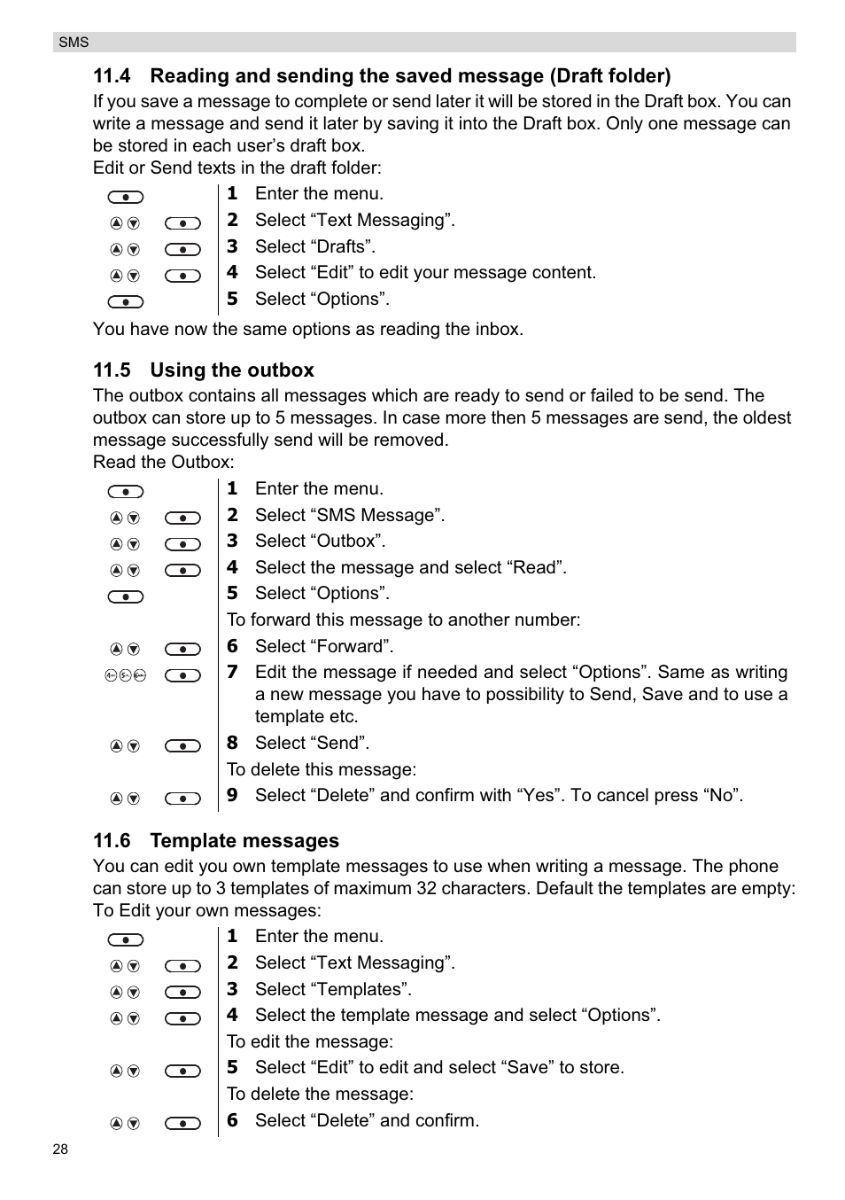 Topcom ORBIT User Manual | Page 28 / 40