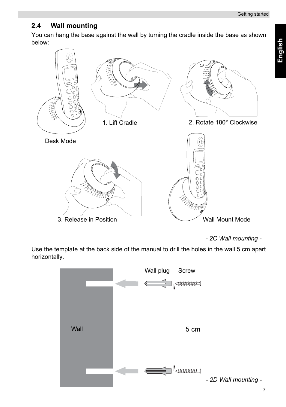 Topcom ORBIT User Manual | Page 7 / 40