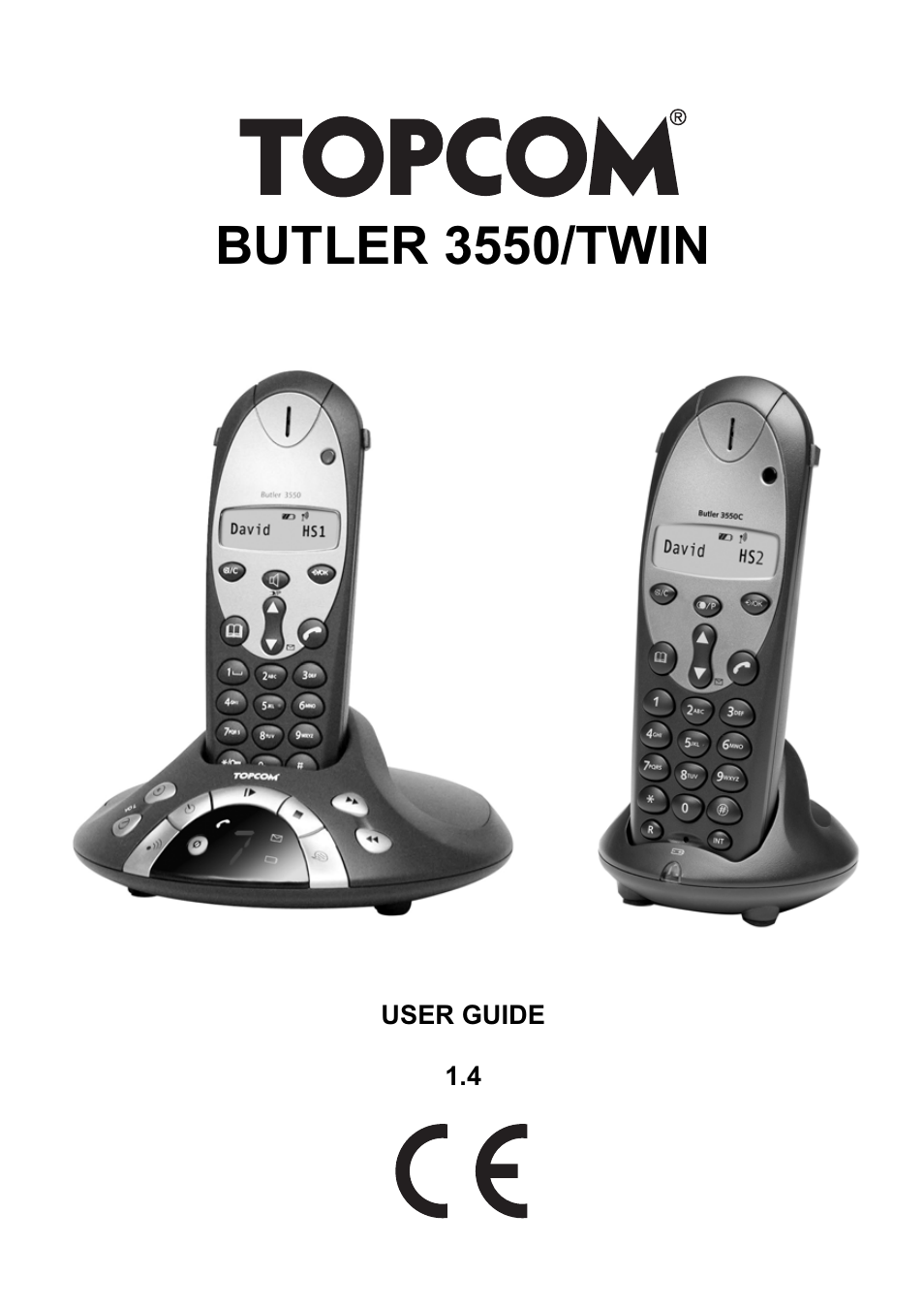 Topcom Butler 3550/Twin User Manual | 32 pages