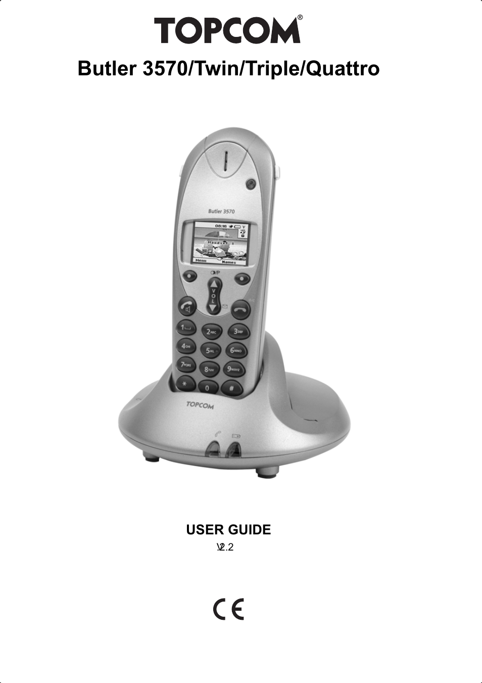 Topcom BUTLER 3570 User Manual | 28 pages